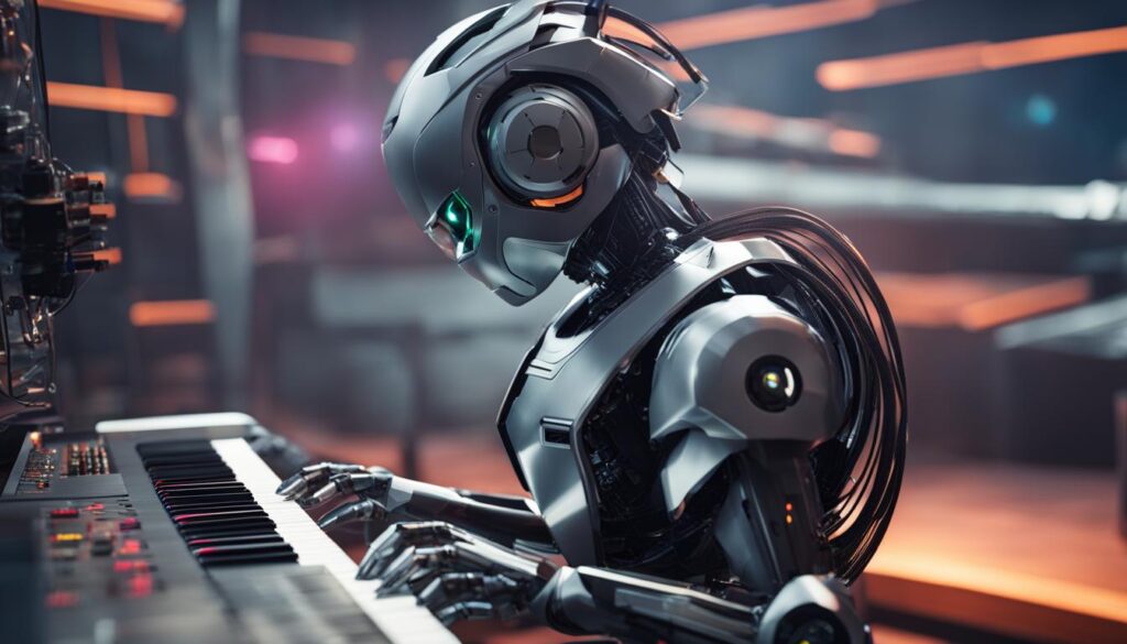 AI music production